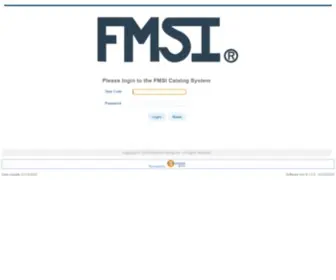 Fmsicatalog.org(FMSI Catalog) Screenshot