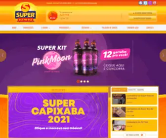 Fmsuper.com.br(Rádio FM Super) Screenshot