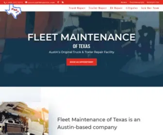 Fmtaustin.com(Fleet Maintenance of Texas) Screenshot