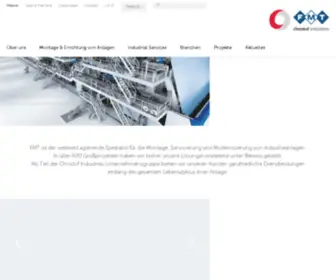 FMT.co.at(Montage, Industrial-Service, Modernisierung von Industrieanlagen) Screenshot