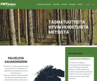 Fmtimber.fi(Palveleva sahakonserni) Screenshot