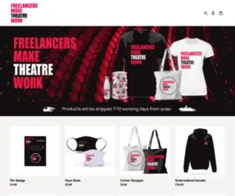 FMTWstore.com(Freelancers Make Theatre Work Shop) Screenshot