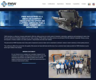 FMW.com.mx(FMW Industries LLC) Screenshot