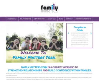 FMY.org.uk(Family Matters York) Screenshot