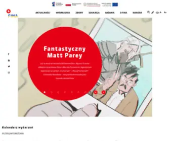 FN.org.pl(Strona Filmoteki Narodowej) Screenshot