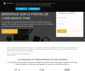 Fnacassurance.com(Accueil) Screenshot