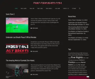 Fnaf-Fangames.com(Download Free FNaF Games) Screenshot