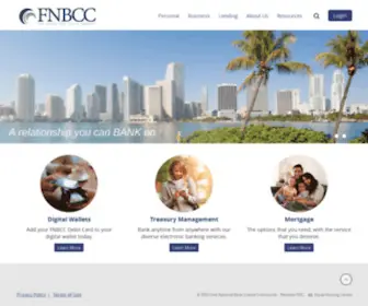 FNBCCFL.com(First National Bank Coastal Community) Screenshot