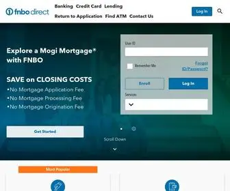 Fnbodirect.com(FNBO Direct is built on the solid foundation of First National Bank of Omaha (FNBO)) Screenshot