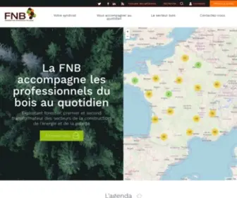 Fnbois.com(Fédération Nationale du Bois) Screenshot