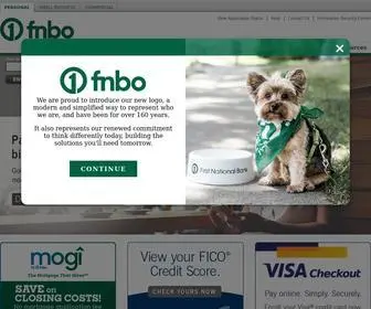 Fnbomaha.com(Personal Credit Cards) Screenshot