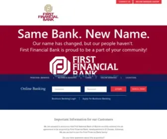 FNBWYnneonline.com(First National Bank of Wynne) Screenshot