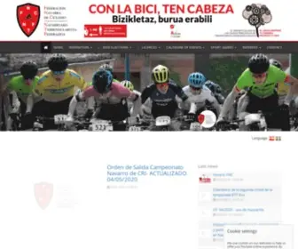 Fnciclismo.es(Federación) Screenshot