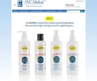 FNcmedical.com(Hand Sanitizer) Screenshot