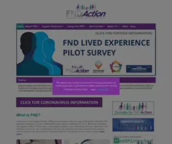 Fndaction.org.uk(FND Action) Screenshot