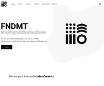 FNDMT.eu(The New Generation of Manufacturing) Screenshot