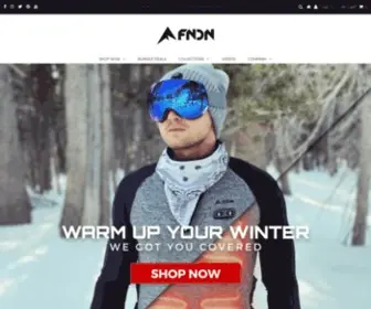 FNDN.com(Heated Clothing) Screenshot