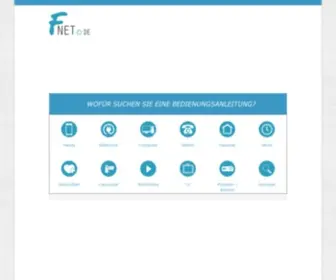 Fnet.de(Bedienungsanleitungen kostenlos Downloaden) Screenshot