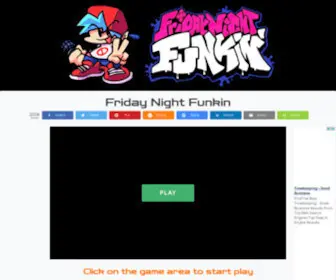 Fnfunblocked.com(Friday Night Funkin) Screenshot
