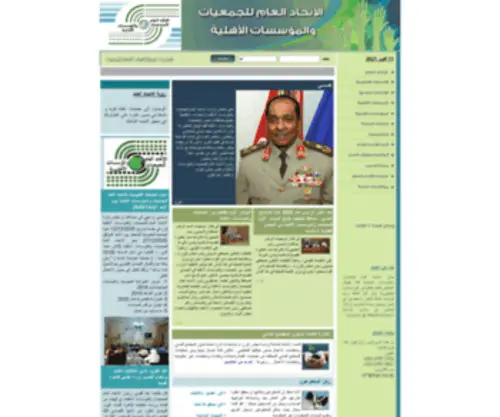 Fngo.org.eg(الإتحاد) Screenshot