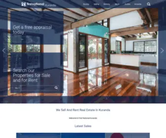 Fnkuranda.com.au(Kuranda Real Estate) Screenshot