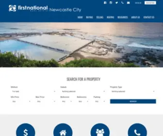 Fnnewcastle.com.au(First National Newcastle City) Screenshot