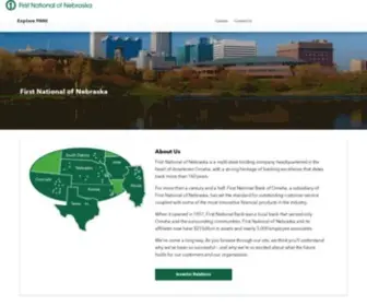 Fnni.com(First National of Nebraska (FNNI)) Screenshot
