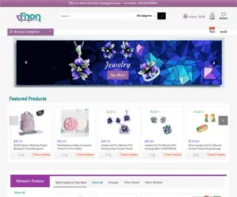 Fnon.com(Online Shopping Store) Screenshot