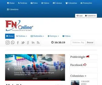 Fnonline.com.br(FN ONLINE) Screenshot