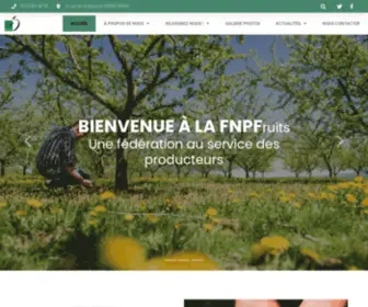 FNPfruits.com(Une fédération au service des producteurs) Screenshot