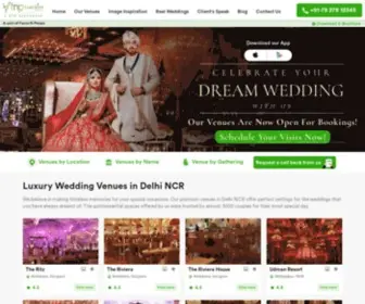 FNpgardens.com(Luxury Wedding Venues in Delhi) Screenshot