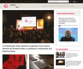 Fnpi.org(Fundación Gabo) Screenshot