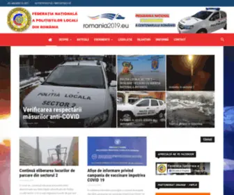 FNPL.ro(Federația Națională a Polițiștilor Locali din România) Screenshot