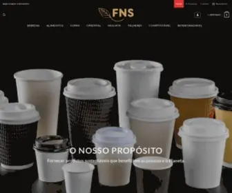 FNscups.com.br(Embalagens personalizadas para alimentos e bebidas quentes ou frias) Screenshot