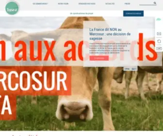 Fnsea.fr(Un syndicalisme de projet) Screenshot
