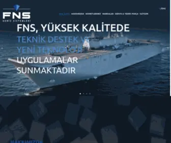 FNsnavalsystems.com(FNS) Screenshot