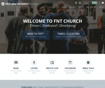 FNTchurch.org(First New Testament Church) Screenshot