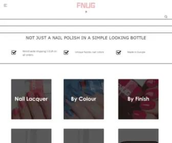 Fnug.com(Buy holographic nail colours online) Screenshot