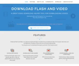 FNvfox.com(Download Flash And Video) Screenshot