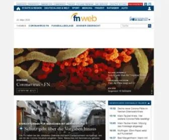 Fnweb.de(Fränkische Nachrichten) Screenshot