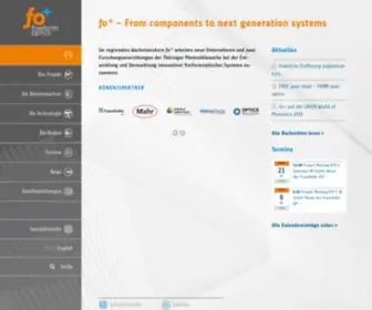 FO-Plus.de(ƒo⁺) Screenshot