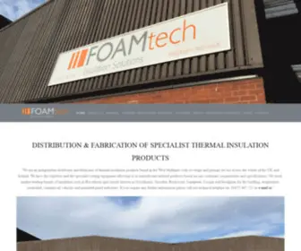 Foam-Tech.co.uk(FOAMtech) Screenshot