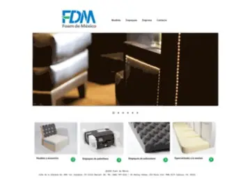 Foam.com.mx(FOAM DE MEXICO S DE RL DE CV) Screenshot