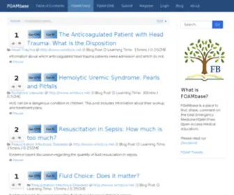 Foambase.org(Foambase) Screenshot