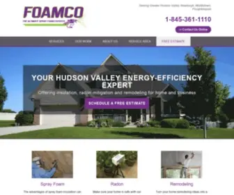 Foamcoinc.com(Foamco Inc) Screenshot