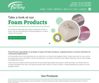 Foamfactory.co.za(High Quality Foam Manufacturers) Screenshot