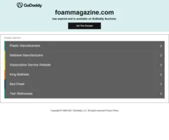 Foammagazine.com(Foam Magazine) Screenshot