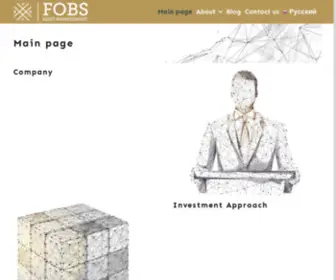 Fobs.fund(Main page) Screenshot