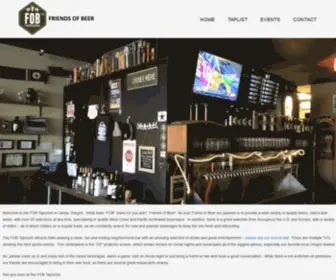 Fobtaproom.com(FOB Taproom Canby OR) Screenshot