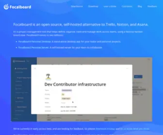 Focalboard.com(Open source alternative to Trello) Screenshot